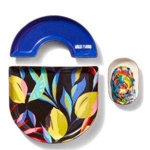 Tabitha Brown Nesting Trays -3-Piece Stoneware Set - New in Box